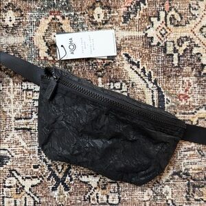 ALOHA Collection Black Waist Bag
